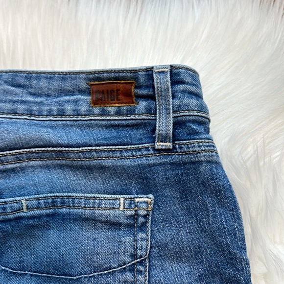 PAIGE Jimmy Jimmy Short in Tigerlily Wash - Picture 7 of 7